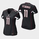 Women's Arizona Cardinals #11 Larry Fitzgerald Black Stitched Jersey