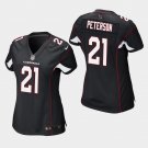 Women's Arizona Cardinals #21 Patrick Peterson Black Stitched Jersey