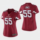 Women's Arizona Cardinals #55 Chandler Jones Cardinal Stitched Jersey