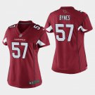 Women's Arizona Cardinals #57 Josh Bynes Cardinal Stitched Jersey