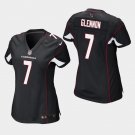 Women's Arizona Cardinals #7 Mike Glennon Black Stitched Jersey
