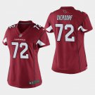 Women's Arizona Cardinals #72 Dan Dierdorf Cardinal Stitched Jersey