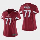 Women's Arizona Cardinals #77 Stan Mauldin Cardinal Stitched Jersey