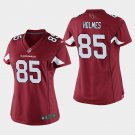 Women's Arizona Cardinals #85 Gabe Holmes Cardinal Stitched Jersey