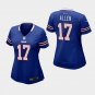 Women's Buffalo Bills #17 Josh Allen Royal Stitched Jersey