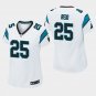 Women's Carolina Panthers #25 Eric Reid White Stitched Jersey