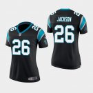 Women's Carolina Panthers #26 Donte Jackson Black Stitched Jersey