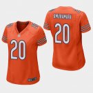 Women's Chicago Bears #20 Prince Amukamara Orange Stitched Jersey