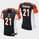 Women's Cincinnati Bengals #21 Darqueze Dennard Black Stitched Jersey