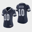 Women's Dallas Cowboys #10 Tavon Austin Navy Stitched Jersey