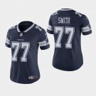 Women's Dallas Cowboys #77 Tyron Smith Navy Stitched Jersey