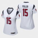 Women's Houston Texans #15 Will Fuller White Stitched Jersey