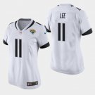 Women's Jacksonville Jaguars #11 Marqise Lee White Stitched Jersey