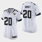 Women's Jacksonville Jaguars #20 Jalen Ramsey White Stitched Jersey
