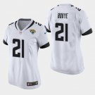 Women's Jacksonville Jaguars #21 A.J. Bouye White Stitched Jersey