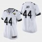 Women's Jacksonville Jaguars #44 Myles Jack White Stitched Jersey