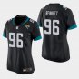 Women's Jacksonville Jaguars #96 Michael Bennett Black Stitched Jersey