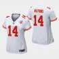 Women's Kansas City Chiefs #14 Sammy Watkins White Stitched Jersey
