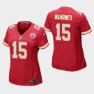 Women's Kansas City Chiefs #15 Patrick Mahomes II Red Stitched Jersey