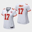 Women's Kansas City Chiefs #17 Chris Conley White Stitched Jersey