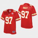 Women's Kansas City Chiefs #97 Allen Bailey Red Stitched Jersey