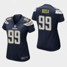 Women's Los Angeles Chargers #99 Joey Bosa Navy Stitched Jersey