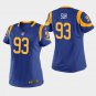 Women's Los Angeles Rams #93 Ndamukong Suh Royal Stitched Jersey