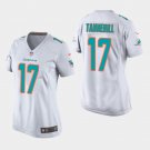 Women's Miami Dolphins #17 Ryan Tannehill White Stitched Jersey