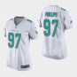 Women's Miami Dolphins #97 Jordan Phillips White Stitched Jersey