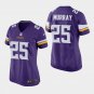 Women's Minnesota Vikings #25 Latavius Murray Purple Stitched Jersey