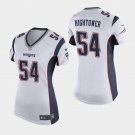 Women's New England Patriots #54 Dont'a Hightower White Stitched Jersey