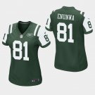 Women's New York Jets #81 Quincy Enunwa Green Stitched Jersey