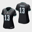 Women's Philadelphia Eagles #13 Nelson Agholor Black Stitched Jersey