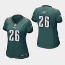 Women's Philadelphia Eagles #26 Jay Ajayi Green Stitched Jersey
