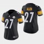 Women's Pittsburgh Steelers #27 Marcus Allen Black Stitched Jersey