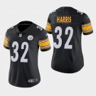 Women's Pittsburgh Steelers #32 Franco Harris Black Stitched Jersey