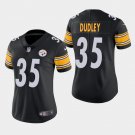 Women's Pittsburgh Steelers #35 Bill Dudley Black Stitched Jersey