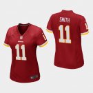 Women's Washington Redskins #11 Alex Smith Burgundy Stitched Jersey