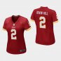 Women's Washington Redskins #2 Sam Irwin-Hill Burgundy Stitched Jersey