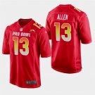 Men's 2019 Pro Bowl Los Angeles Chargers #13 Keenan Allen Red AFC Game Jersey