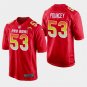 Men's 2019 Pro Bowl Los Angeles Chargers #53 Mike Pouncey Red AFC Game Jersey