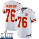 Men's Kansas City Chiefs #76 Laurent Duvernay-Tardif White Limited Super Bowl LIII Jersey