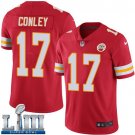 Men's Kansas City Chiefs #17 Chris Conley Red Limited Super Bowl LIII Jersey