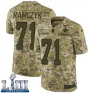 #71 New Orleans Saints Ryan Ramczyk Limited Men's Camo Super Bowl LIII Jersey