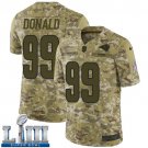 Men's Limited Aaron Donald Los Angeles Rams Camo Super Bowl LIII Jersey #99