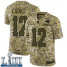 Men's Limited Brandin Cooks Los Angeles Rams Camo Super Bowl LIII Jersey #12