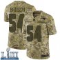 #54 New England Patriots Tedy Bruschi Limited Men's Camo Super Bowl LIII Jersey