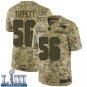 #56 New England Patriots Andre Tippett Limited Men's Camo Super Bowl LIII Jersey