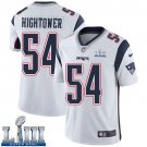 #54 New England Patriots Dont'a Hightower Limited Men's Road White Super Bowl LIII Jersey