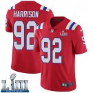 #92 New England Patriots James Harrison Limited Men's Alternate Red Super Bowl LIII Jersey